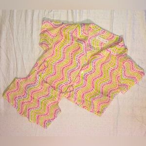 Multicolour button up and crop top set from Zara kids size 7